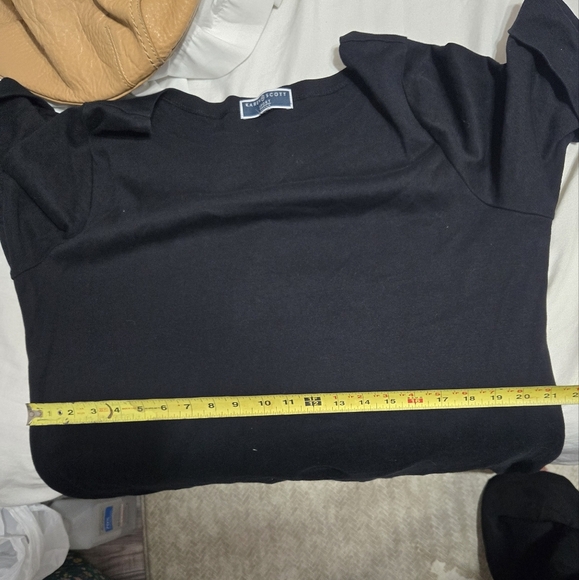 Karen Scott Sport T-Shirt Dress Women's Short Sleeve Above Knee Sz XL - Picture 9 of 9